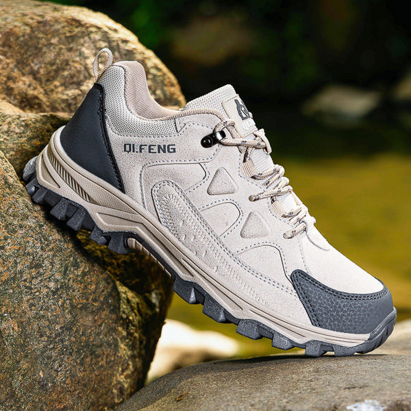 Unisex Suede Low Top Hiking Shoes Trail Sneakers Outdoor Shoes
