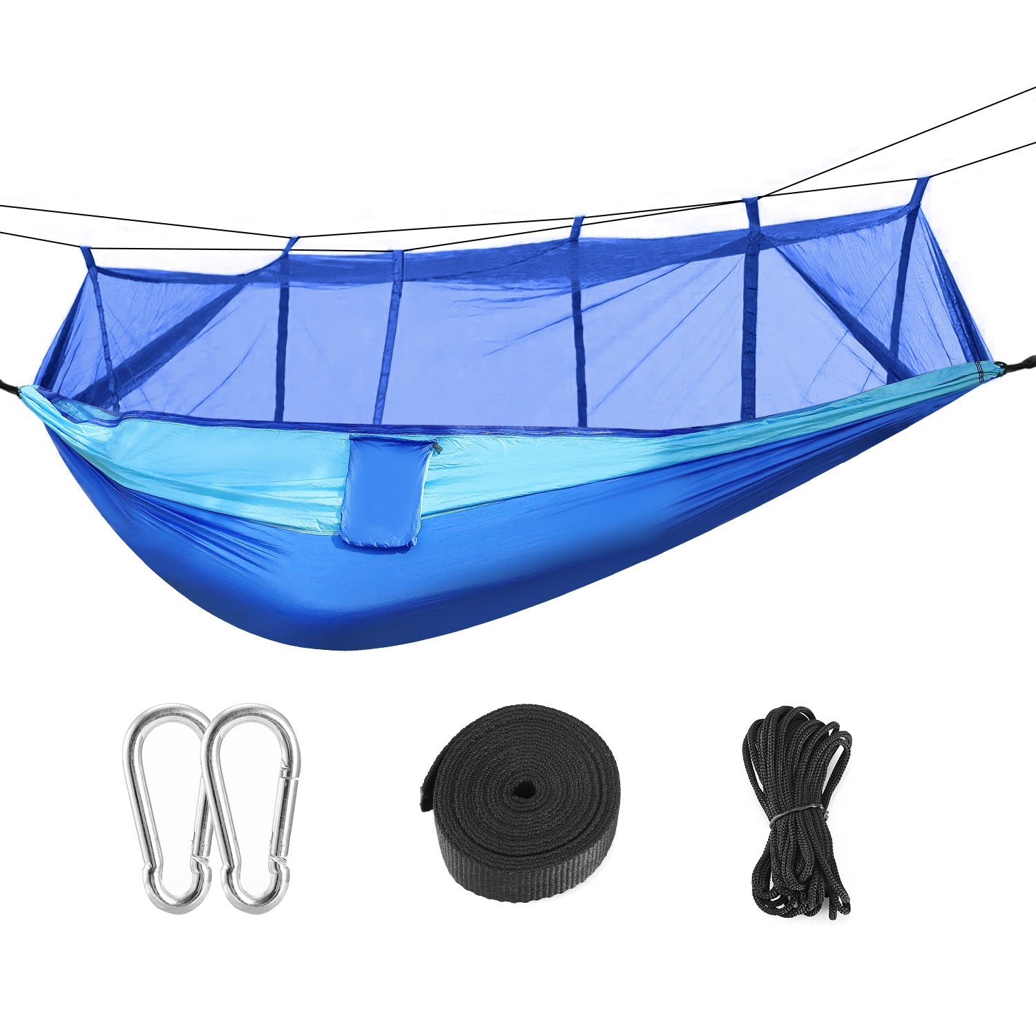 600 lbs Two Person Hammock with Mosquito Net Camping Outdoor