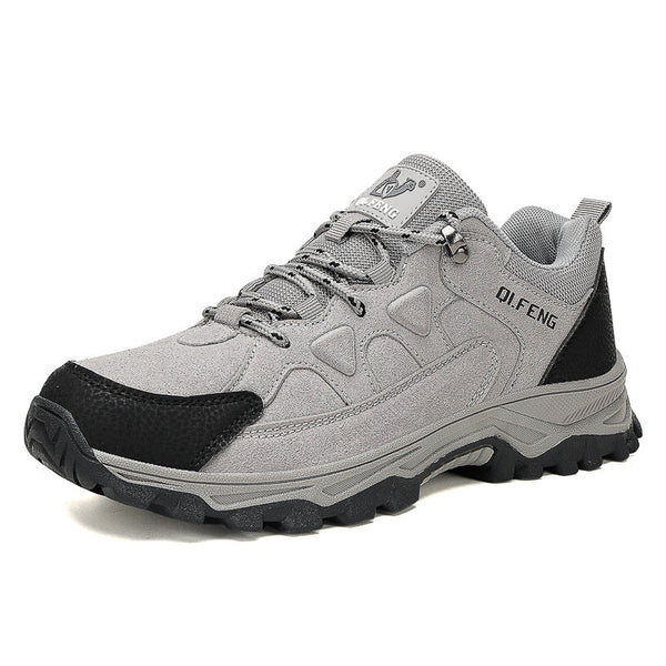 Unisex Suede Low Top Hiking Shoes Trail Sneakers Outdoor Shoes