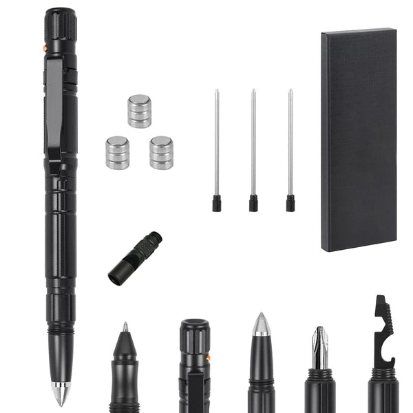 11 in 1 Tactical Pen Multi Tool Survival EDC Gear Set