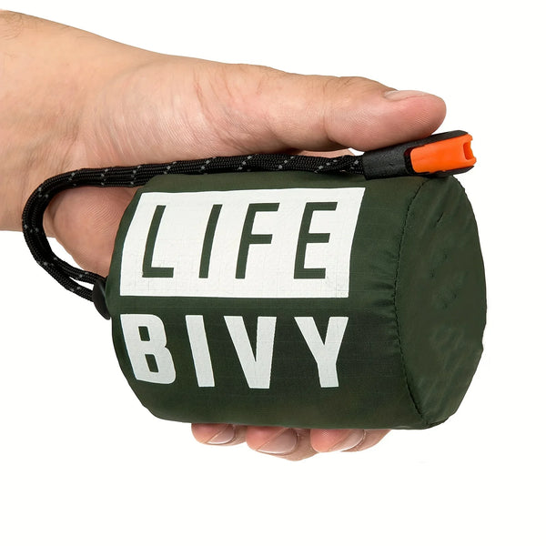 Emergency Survival Sleeping Bag Waterproof Mylar Thermal Camping Rescue Kit