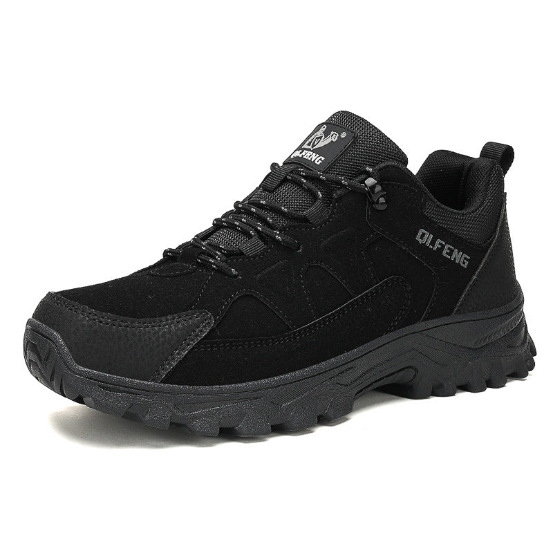 Unisex Suede Low Top Hiking Shoes Trail Sneakers Outdoor Shoes