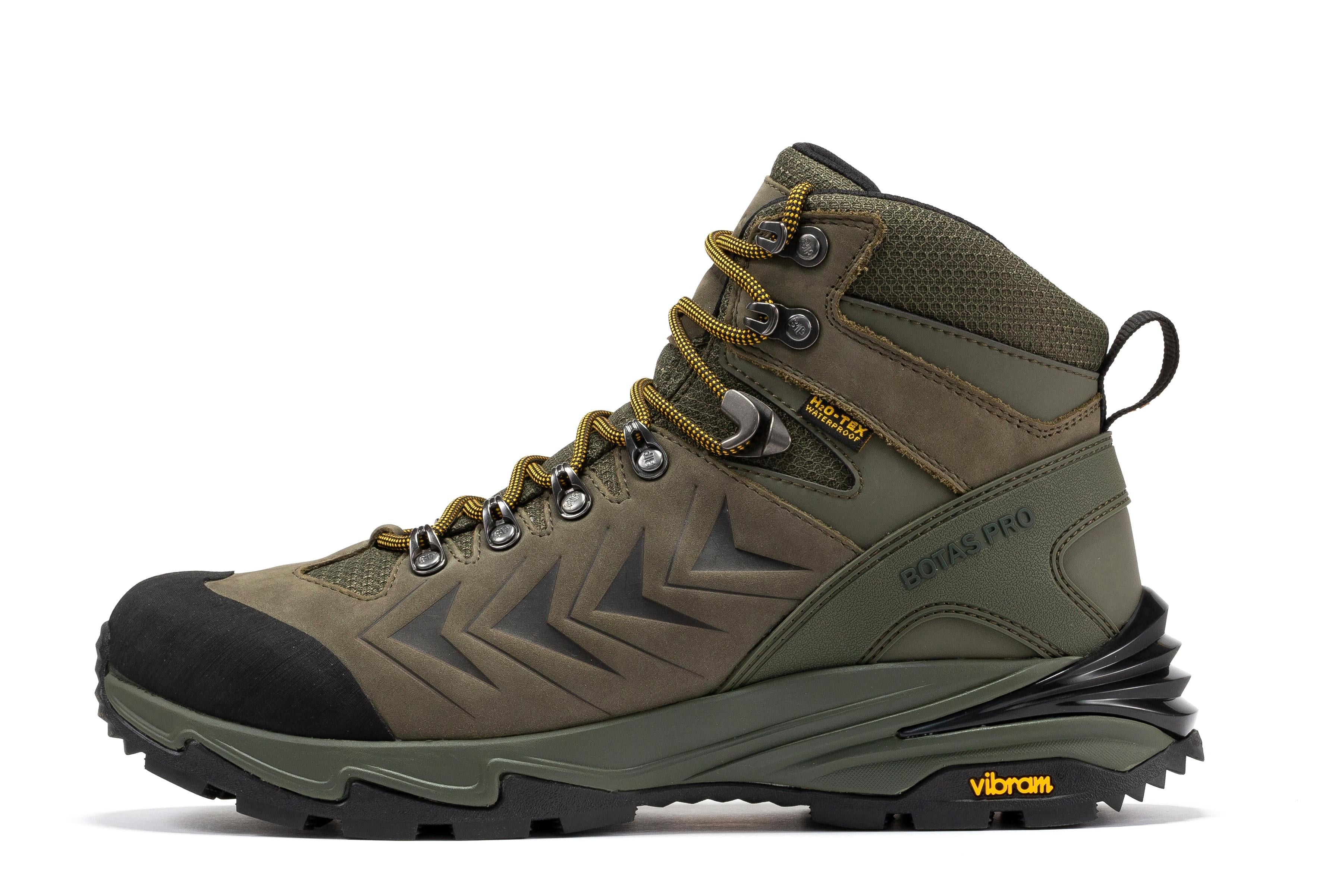 Botas Pro Olive 6 Inch Waterproof Hiking Boots Vibram Traction