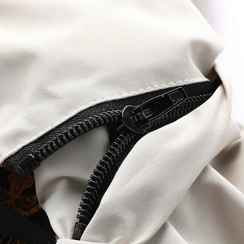 Men’s Waterproof Windbreaker Hooded Jacket Warm Breathable Outdoor Coat
