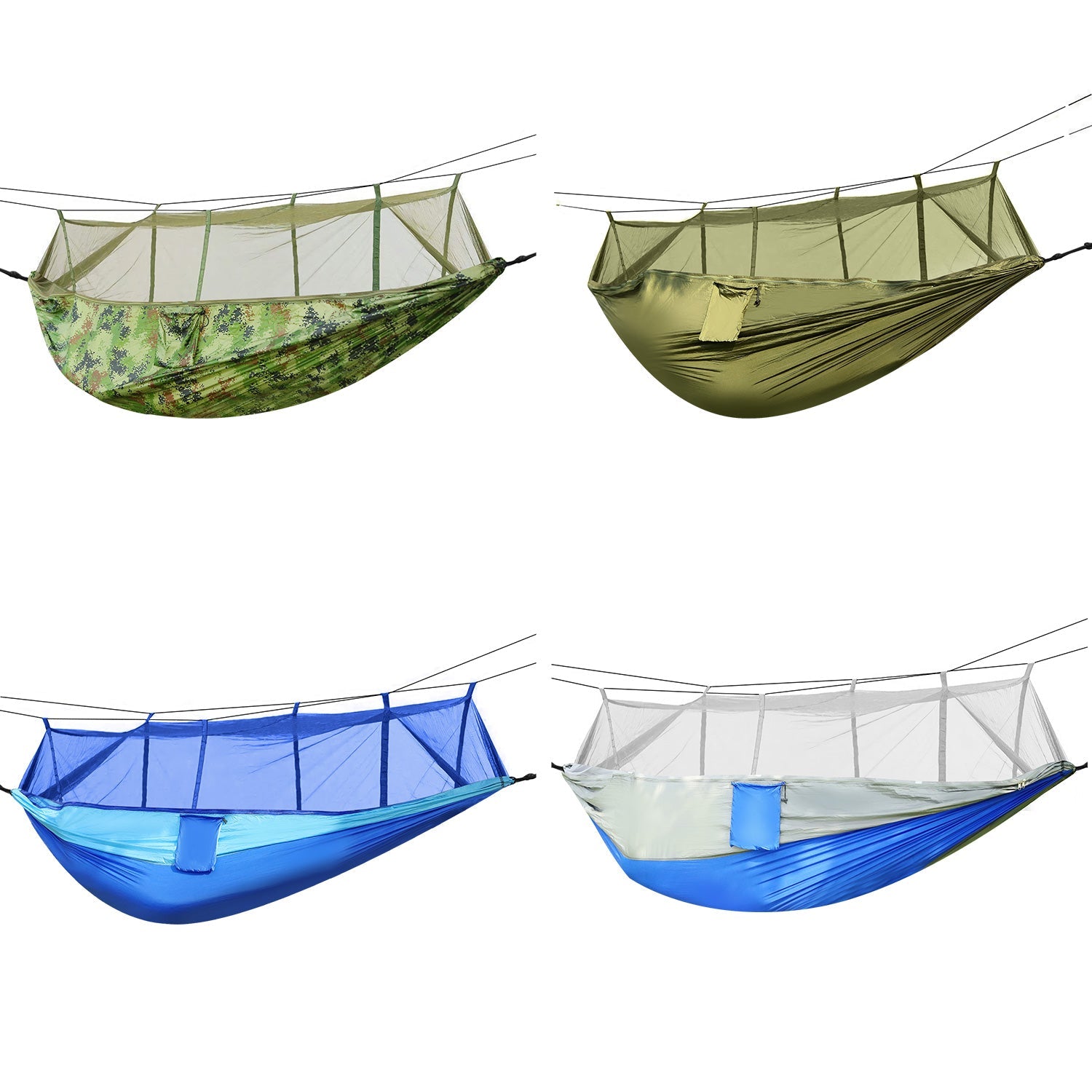 600 lbs Two Person Hammock with Mosquito Net Camping Outdoor