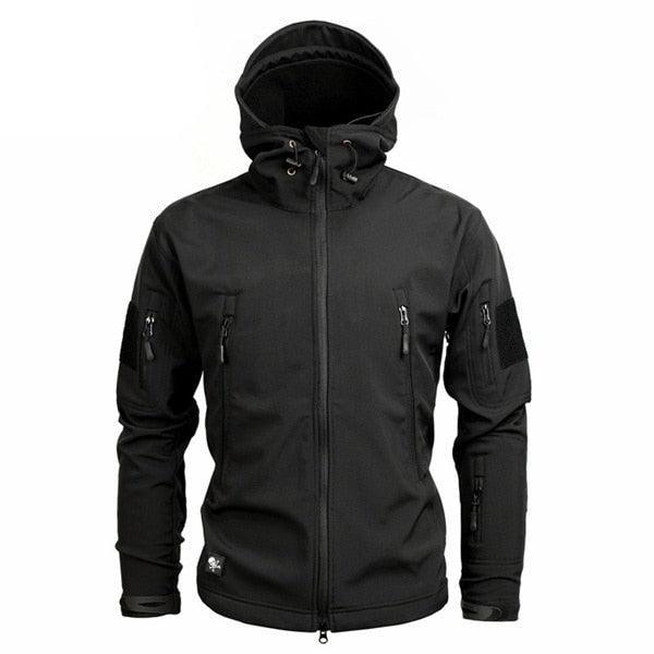 Men’s Green Camouflage Lightweight Waterproof Tactical Windbreaker Outdoor Jacket