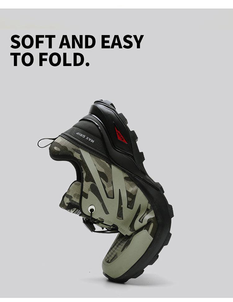 Men's Breathable Waterproof Hiking Running Shoes Non Slip Sneakers