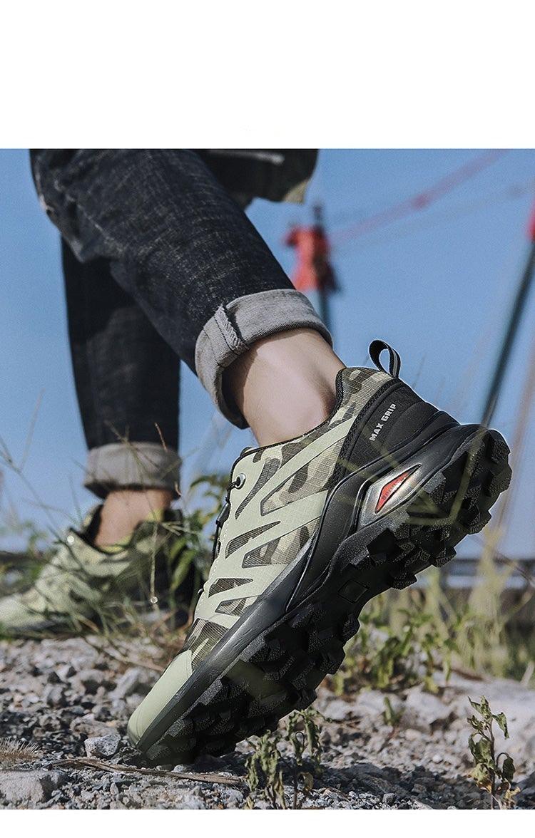 Men's Breathable Waterproof Hiking Running Shoes Non Slip Sneakers