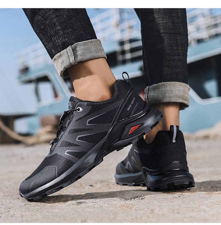 Men's Breathable Waterproof Hiking Running Shoes Non Slip Sneakers