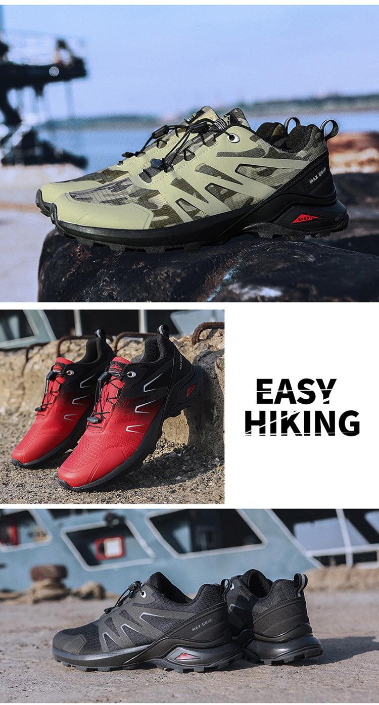 Men's Breathable Waterproof Hiking Running Shoes Non Slip Sneakers