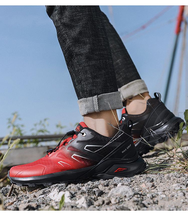 Men's Breathable Waterproof Hiking Running Shoes Non Slip Sneakers