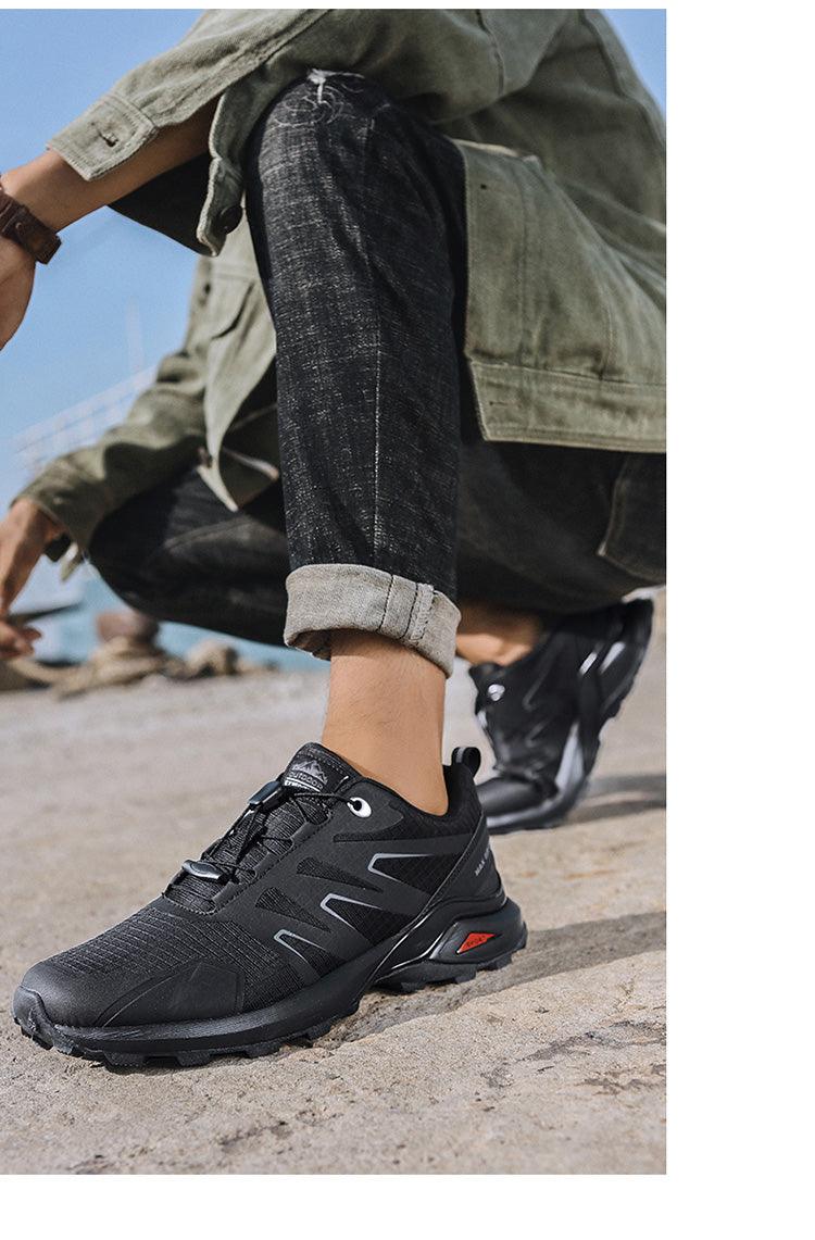 Men's Breathable Waterproof Hiking Running Shoes Non Slip Sneakers