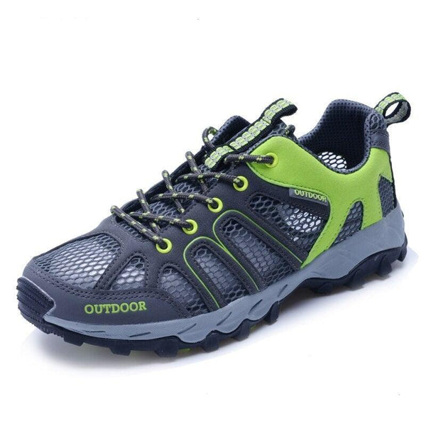 Men's Waterproof Hiking Shoes Lightweight Breathable Outdoor Walking Trainers