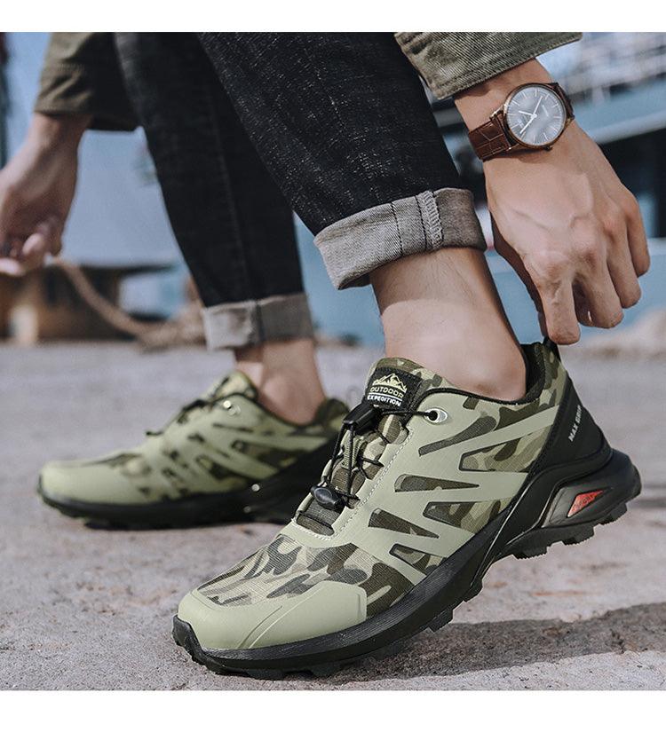 Men's Breathable Waterproof Hiking Running Shoes Non Slip Sneakers