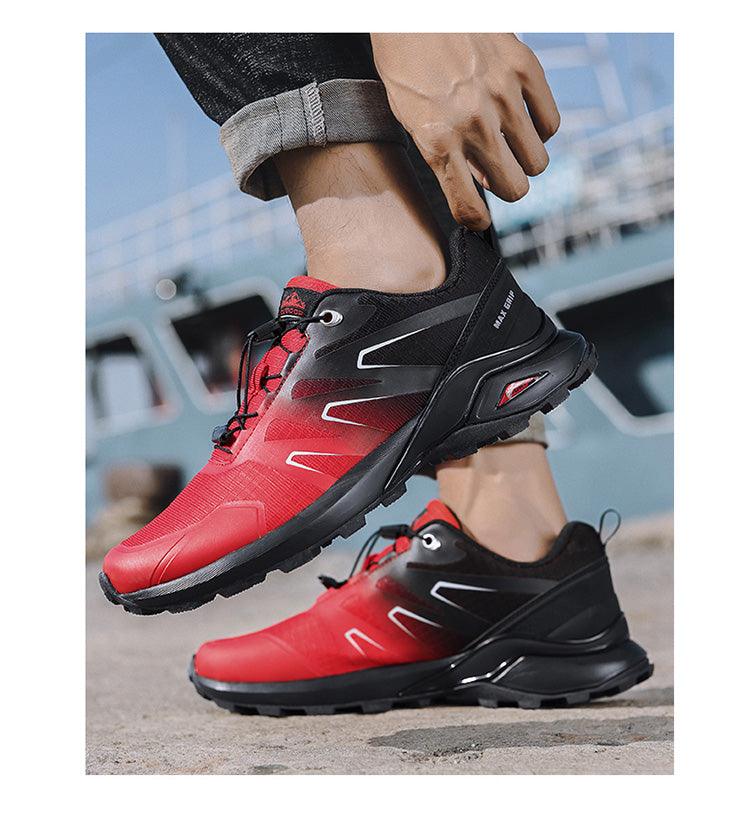 Men's Breathable Waterproof Hiking Running Shoes Non Slip Sneakers