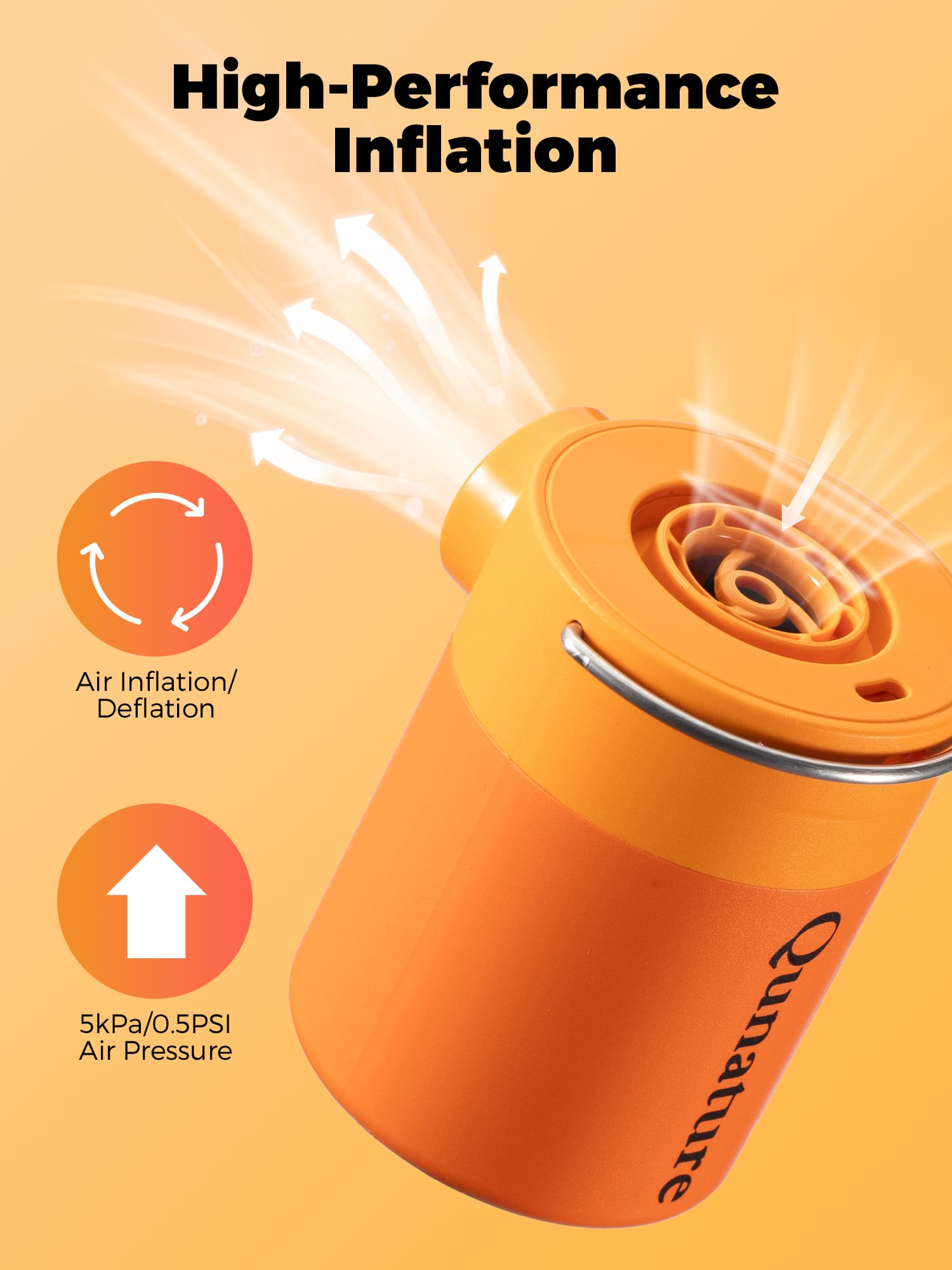 Mini Electric Air Pump for Camping & Outdoor Gear