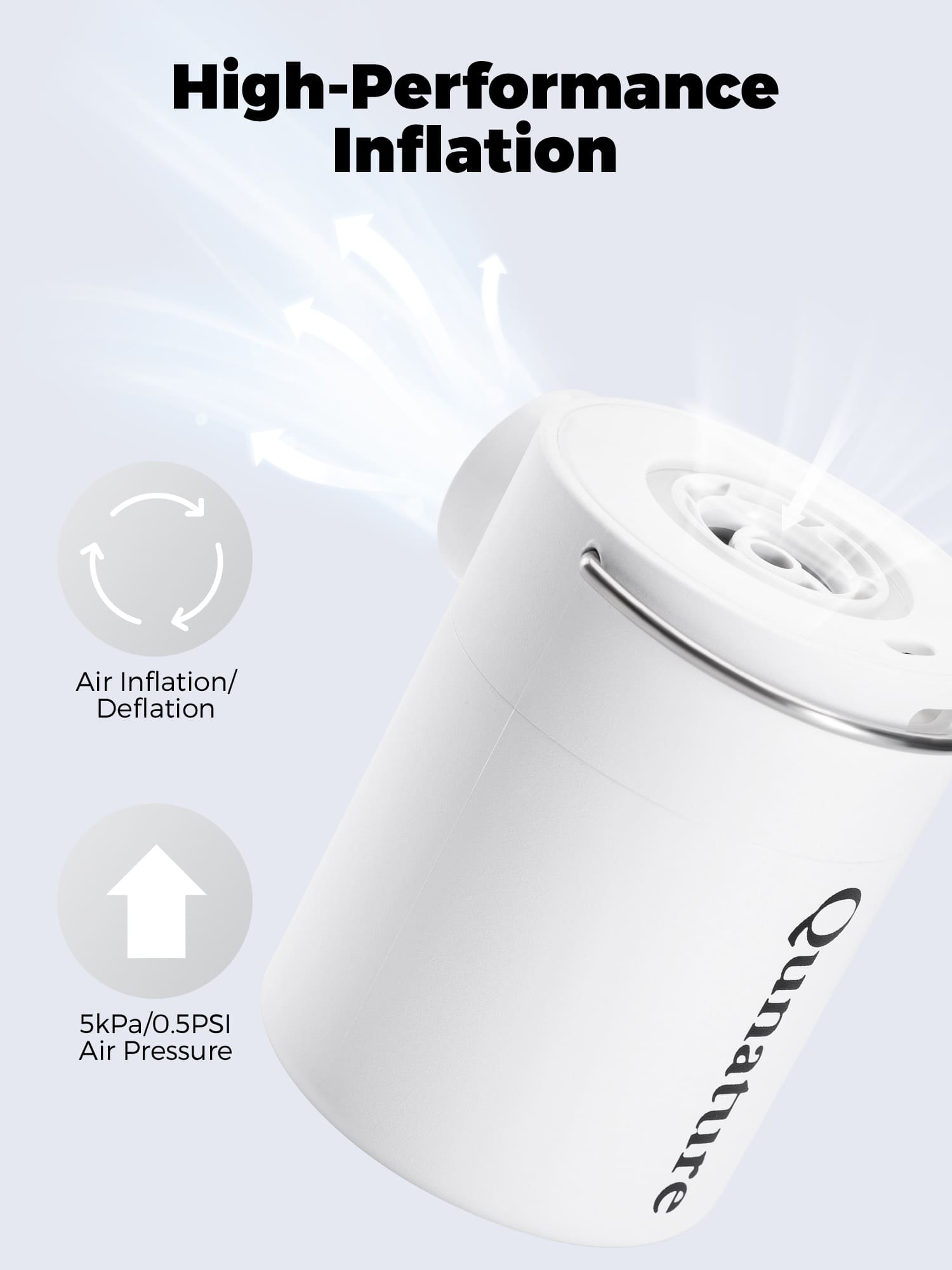 Mini Electric Air Pump for Camping & Outdoor Gear