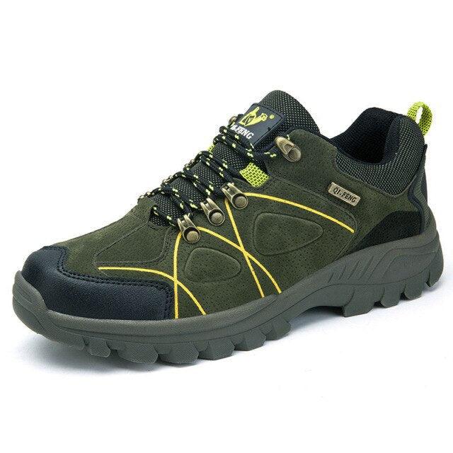 Men's Waterproof Hiking Boots Lightweight Slip Resistant Outdoor Shoes