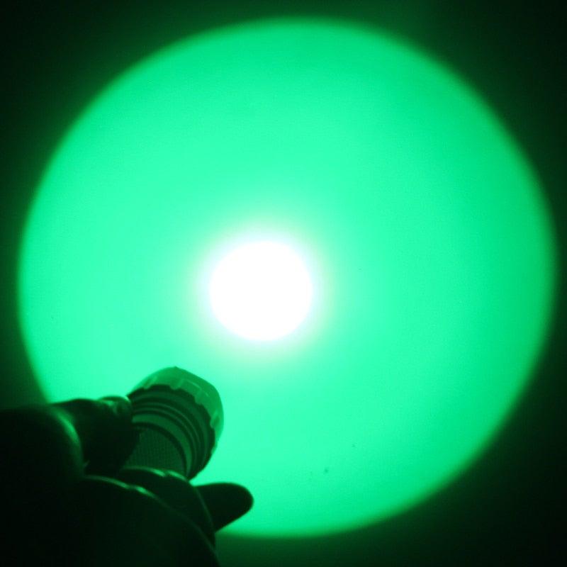 Z45 LED Flashlight Ultra Bright Zoomable Waterproof Rechargeable Camping Torch